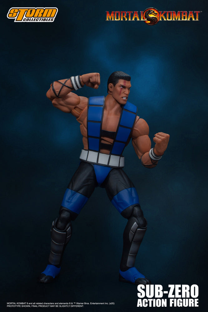 MORTAL KOMBAT 1/12 SCALE ACTION FIGURE SUB-ZERO (UNMASKED) | モータルコンバット アクションフィギュア サブゼロ(アンマスク)