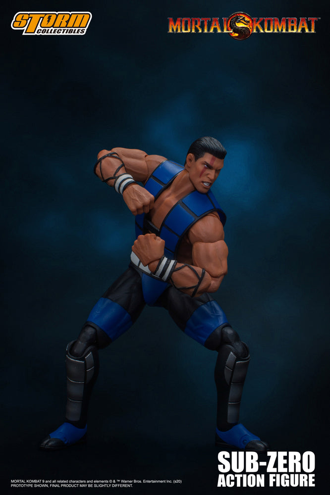 MORTAL KOMBAT 1/12 SCALE ACTION FIGURE SUB-ZERO (UNMASKED) | モータルコンバット アクションフィギュア サブゼロ(アンマスク)