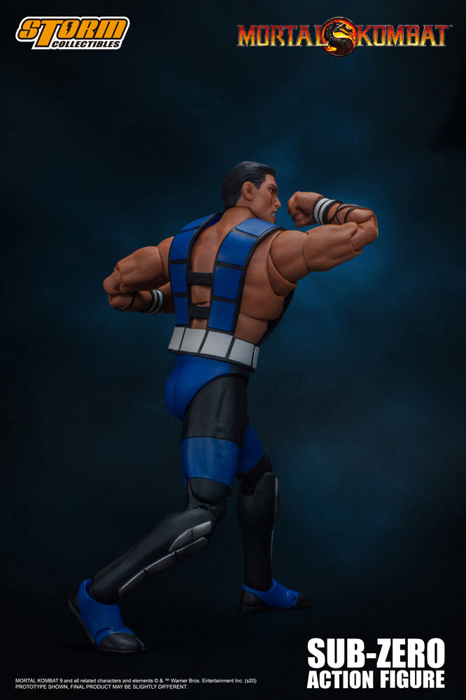 MORTAL KOMBAT 1/12 SCALE ACTION FIGURE SUB-ZERO (UNMASKED) | モータルコンバット アクションフィギュア サブゼロ(アンマスク)