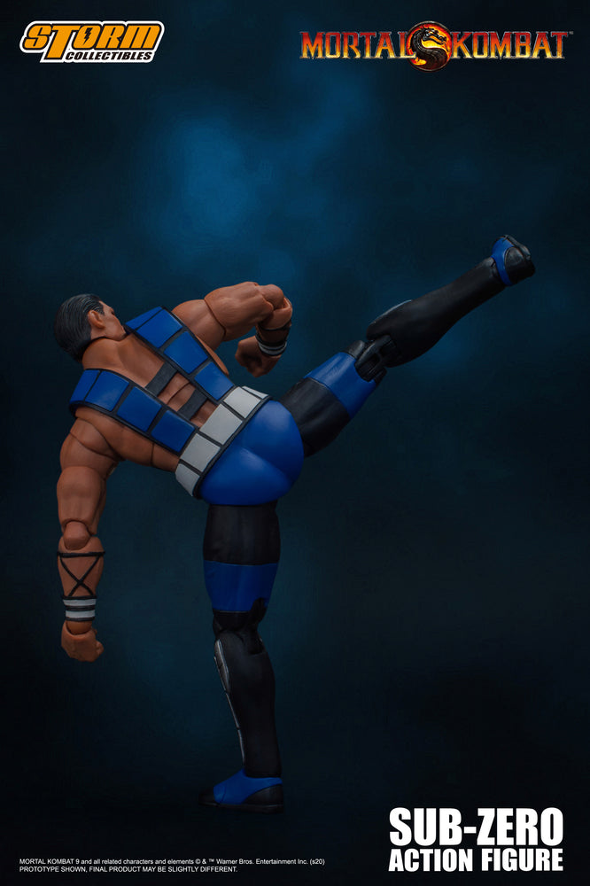 MORTAL KOMBAT 1/12 SCALE ACTION FIGURE SUB-ZERO (UNMASKED) | モータルコンバット アクションフィギュア サブゼロ(アンマスク)