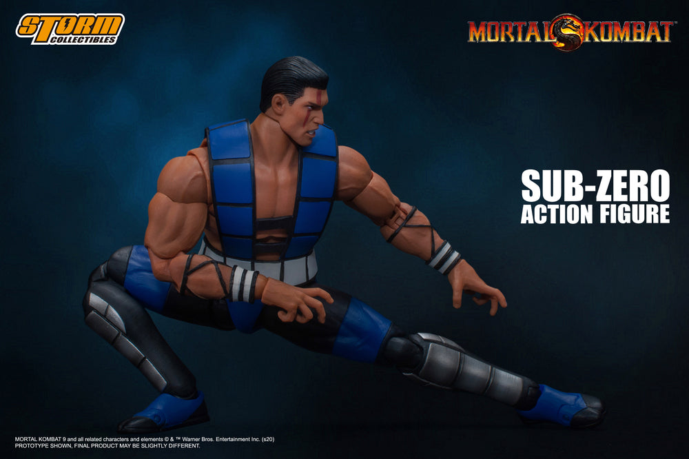 MORTAL KOMBAT 1/12 SCALE ACTION FIGURE SUB-ZERO (UNMASKED) | モータルコンバット アクションフィギュア サブゼロ(アンマスク)