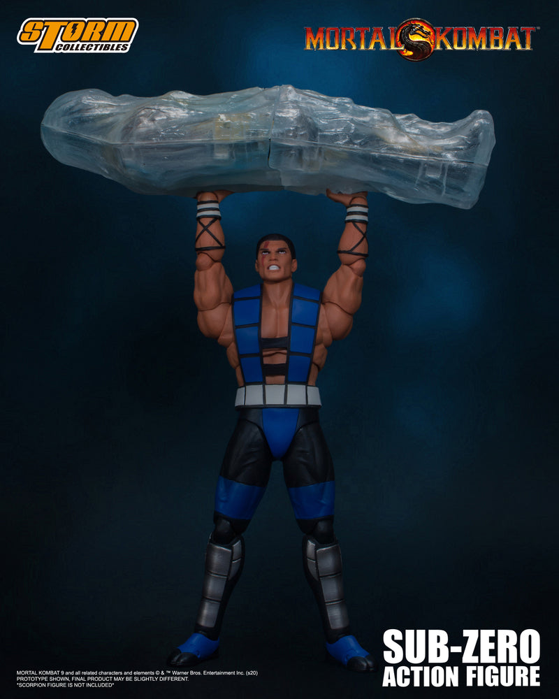MORTAL KOMBAT 1/12 SCALE ACTION FIGURE SUB-ZERO (UNMASKED) | モータルコンバット アクションフィギュア サブゼロ(アンマスク)