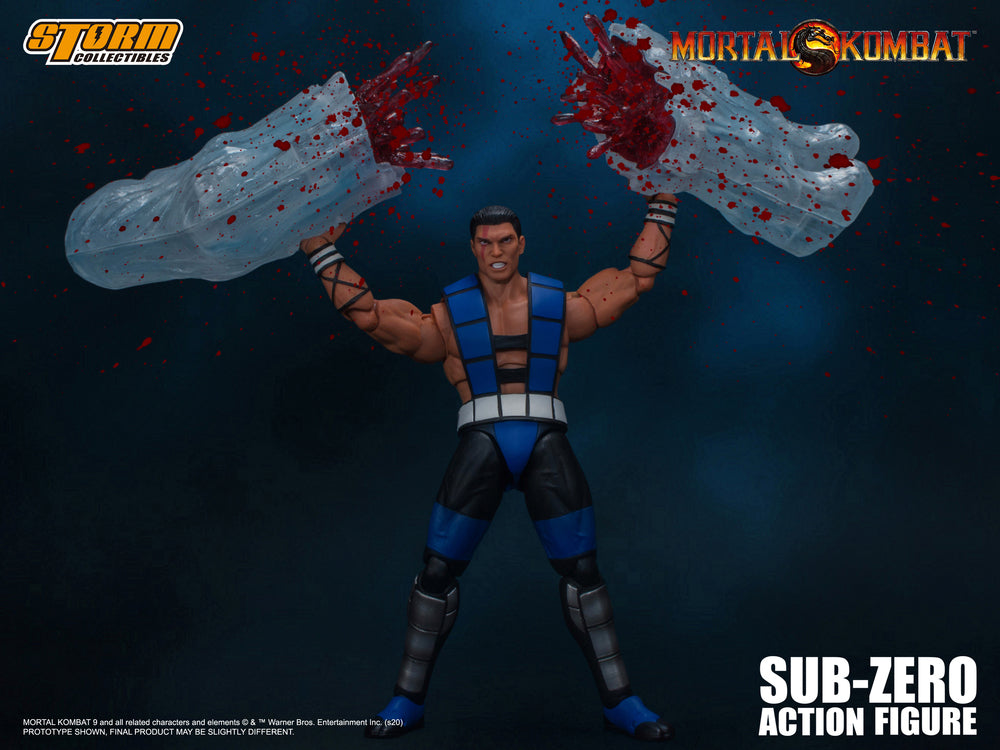 MORTAL KOMBAT 1/12 SCALE ACTION FIGURE SUB-ZERO (UNMASKED) | モータルコンバット アクションフィギュア サブゼロ(アンマスク)