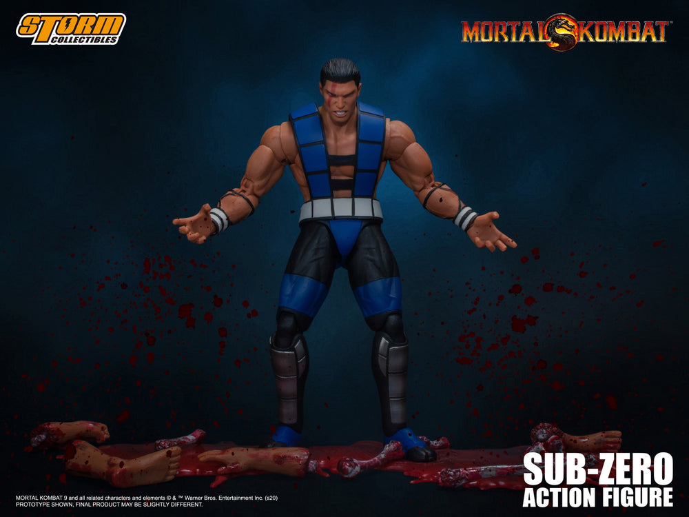 MORTAL KOMBAT 1/12 SCALE ACTION FIGURE SUB-ZERO (UNMASKED) | モータルコンバット アクションフィギュア サブゼロ(アンマスク)