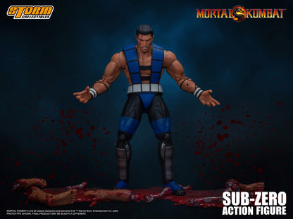 MORTAL KOMBAT 1/12 SCALE ACTION FIGURE SUB-ZERO (UNMASKED) | モータルコンバット アクションフィギュア サブゼロ(アンマスク)