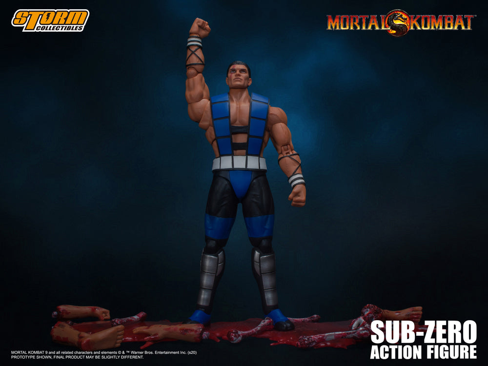 MORTAL KOMBAT 1/12 SCALE ACTION FIGURE SUB-ZERO (UNMASKED) | モータルコンバット アクションフィギュア サブゼロ(アンマスク)