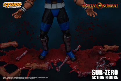MORTAL KOMBAT 1/12 SCALE ACTION FIGURE SUB-ZERO (UNMASKED) | モータルコンバット アクションフィギュア サブゼロ(アンマスク)