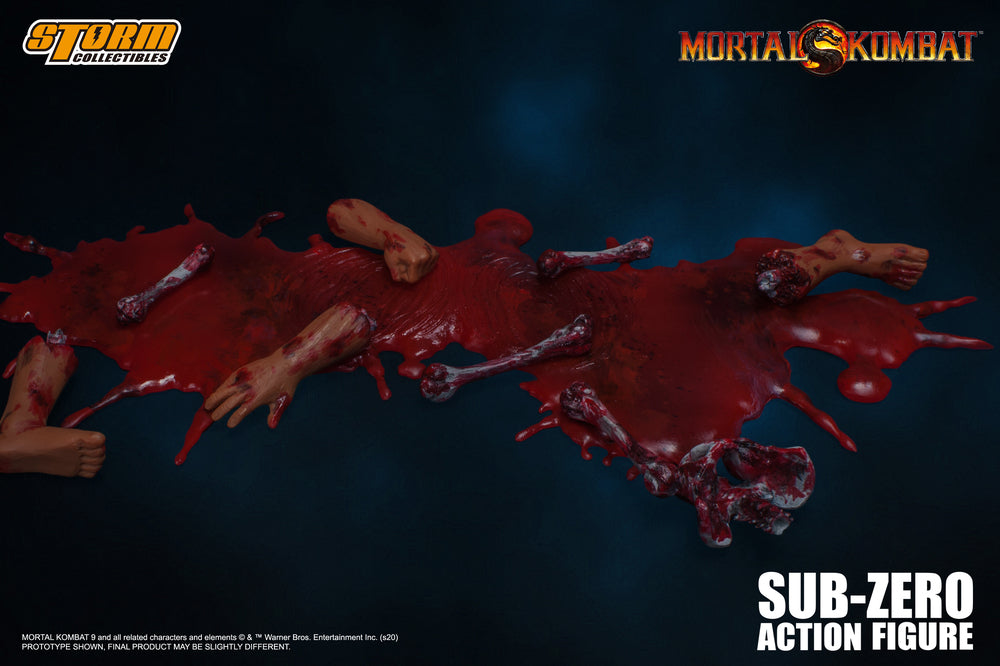 MORTAL KOMBAT 1/12 SCALE ACTION FIGURE SUB-ZERO (UNMASKED) | モータルコンバット アクションフィギュア サブゼロ(アンマスク)