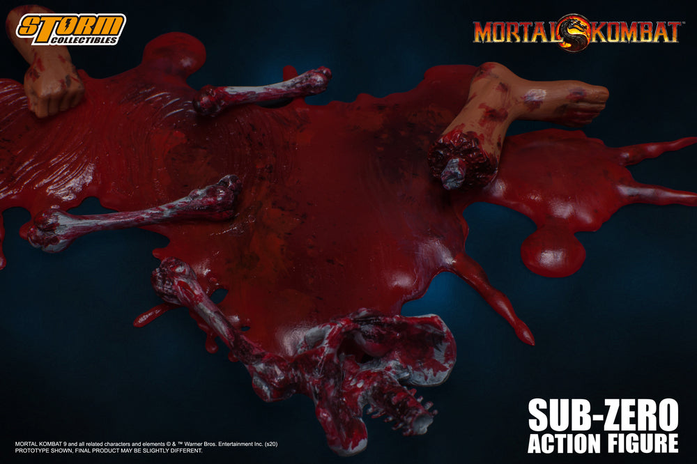 MORTAL KOMBAT 1/12 SCALE ACTION FIGURE SUB-ZERO (UNMASKED) | モータルコンバット アクションフィギュア サブゼロ(アンマスク)