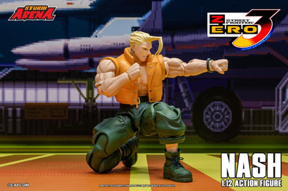 STREET FIGHTER ZERO 3 - NASH 1/12 ACTION FIGURE | ストームアリーナ ストリートファイターZERO3 ナッシュ
