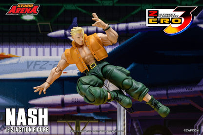 STREET FIGHTER ZERO 3 - NASH 1/12 ACTION FIGURE | ストームアリーナ ストリートファイターZERO3 ナッシュ