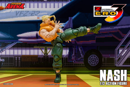 STREET FIGHTER ZERO 3 - NASH 1/12 ACTION FIGURE | ストームアリーナ ストリートファイターZERO3 ナッシュ