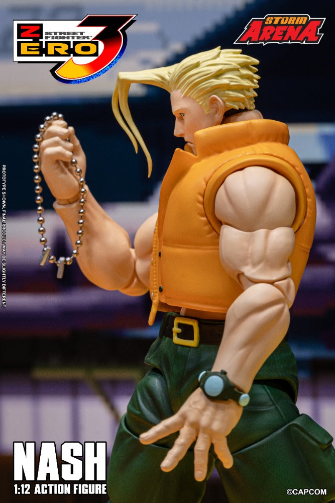 STREET FIGHTER ZERO 3 - NASH 1/12 ACTION FIGURE | ストームアリーナ