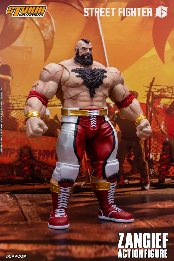 ストリートファイター6 ラストストン フィギュア STREET FIGHTER 6 - ZANGIEF ACTION FIGURE | ストリートファイター6