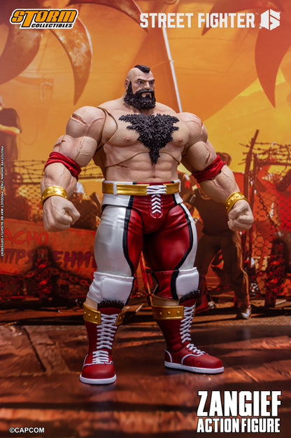 STREET FIGHTER 6 - ZANGIEF ACTION FIGURE | ストリートファイター6 アクションフィギュア ザンギエフ