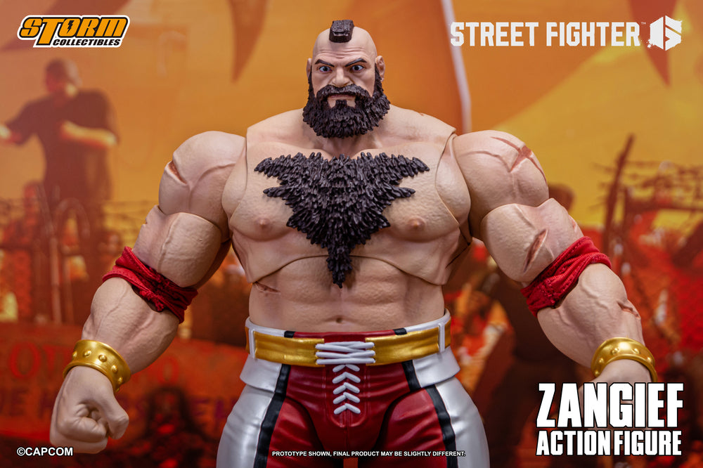 STREET FIGHTER 6 - ZANGIEF ACTION FIGURE | ストリートファイター6 アクションフィギュア ザンギエフ