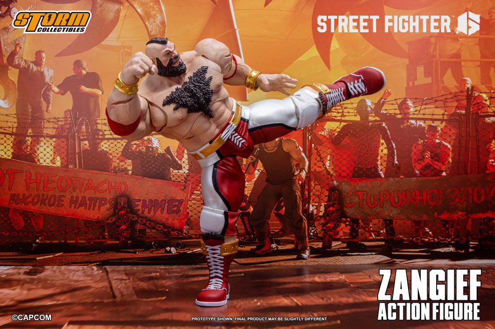 STREET FIGHTER 6 - ZANGIEF ACTION FIGURE | ストリートファイター6 アクションフィギュア ザンギエフ