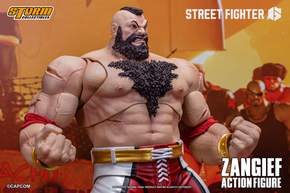 STREET FIGHTER 6 - ZANGIEF ACTION FIGURE | ストリートファイター6 アクションフィギュア ザンギエフ