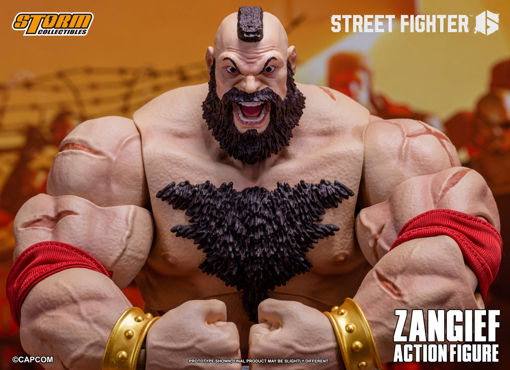 STREET FIGHTER 6 - ZANGIEF ACTION FIGURE | ストリートファイター6 アクションフィギュア ザンギエフ