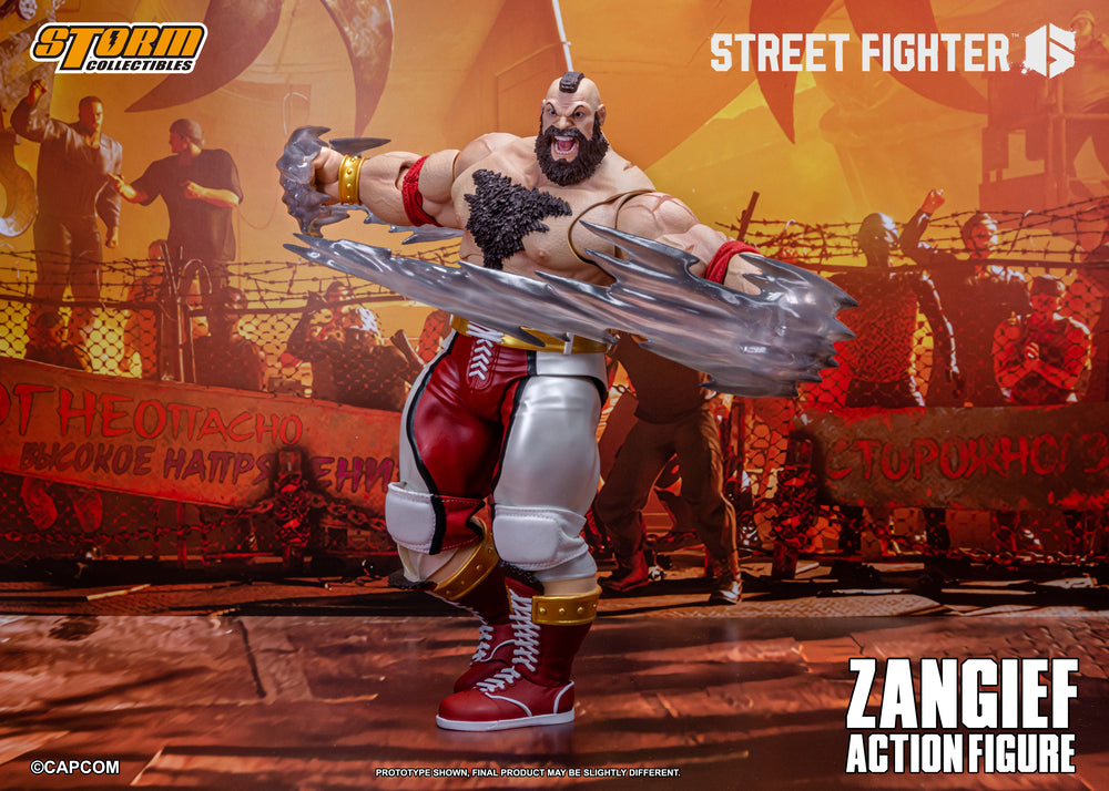 STREET FIGHTER 6 - ZANGIEF ACTION FIGURE | ストリートファイター6