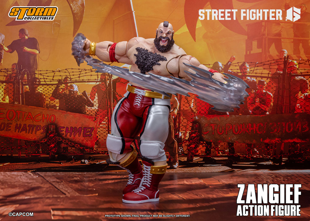STREET FIGHTER 6 - ZANGIEF ACTION FIGURE | ストリートファイター6 アクションフィギュア ザンギエフ