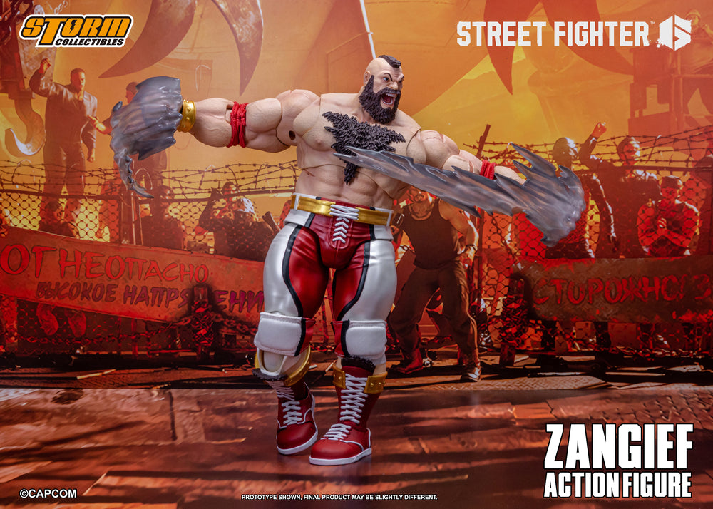 STREET FIGHTER 6 - ZANGIEF ACTION FIGURE | ストリートファイター6 アクションフィギュア ザンギエフ
