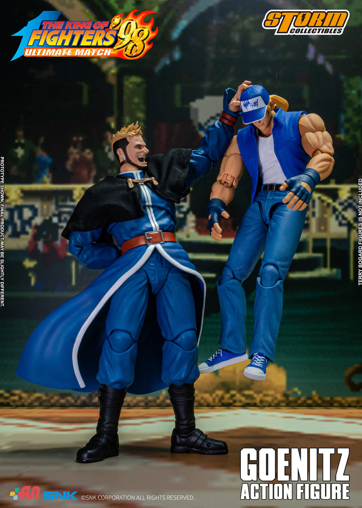 THE KING OF FIGHTERS ’98 ULTIMATE MATCH GOENITZ ACTION FIGURE | ザ・キング・オブ・ファイターズ '98 アルティメットマッチ アクションフィギュア ゲーニッツ