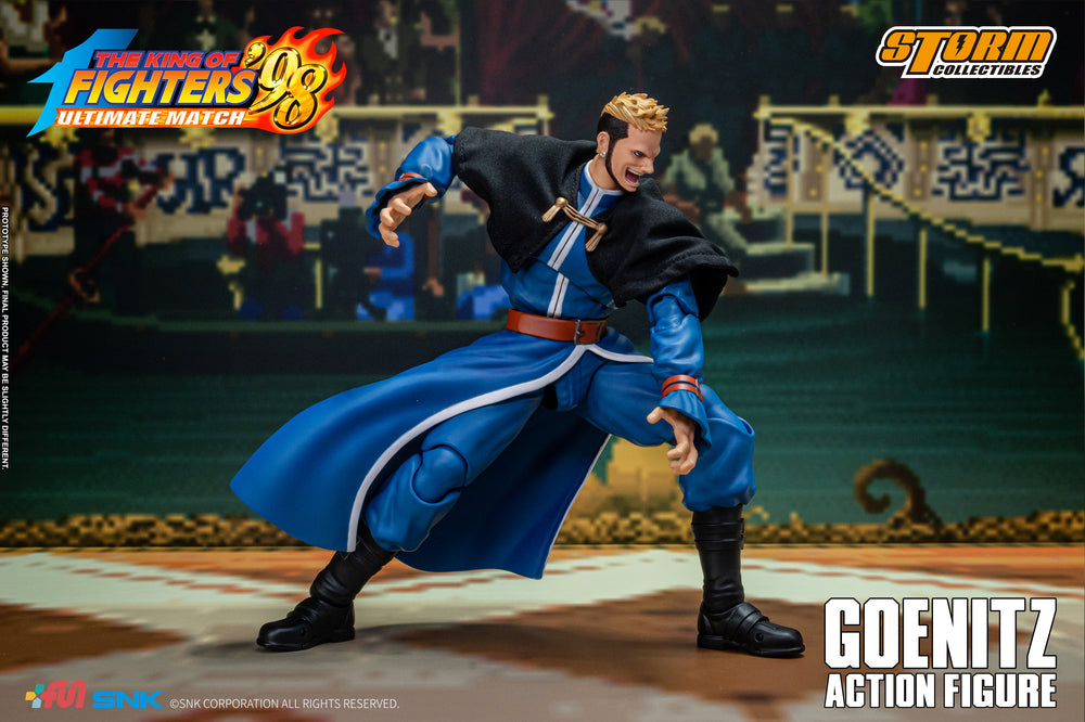 THE KING OF FIGHTERS ’98 ULTIMATE MATCH GOENITZ ACTION FIGURE | ザ・キング・オブ・ファイターズ '98 アルティメットマッチ アクションフィギュア ゲーニッツ