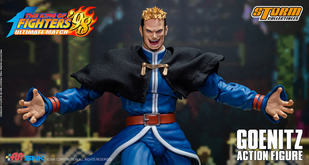 THE KING OF FIGHTERS ’98 ULTIMATE MATCH GOENITZ ACTION FIGURE | ザ・キング・オブ・ファイターズ '98 アルティメットマッチ アクションフィギュア ゲーニッツ