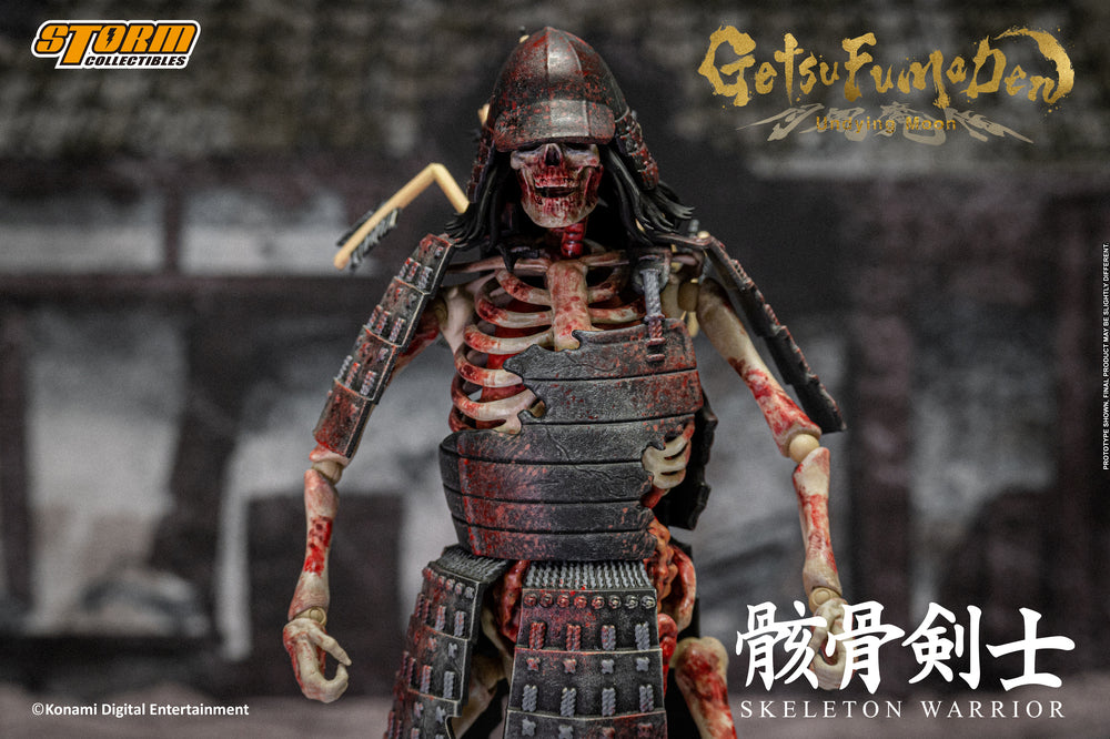 GETSUFUMADEN: UNDYING MOON – SKELETON WARRIOR ACTION FIGURE 2-PACK | GETSUFUMADEN: UNDYING MOON アクションフィギュア 骸骨剣士 2パック