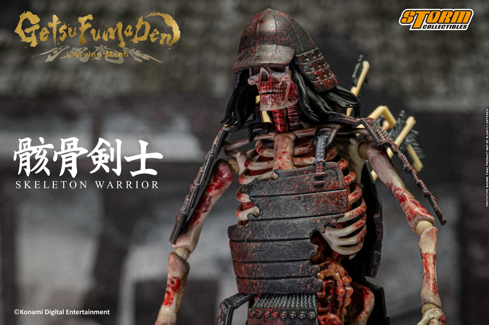 GETSUFUMADEN: UNDYING MOON – SKELETON WARRIOR ACTION FIGURE 2-PACK | GETSUFUMADEN: UNDYING MOON アクションフィギュア 骸骨剣士 2パック