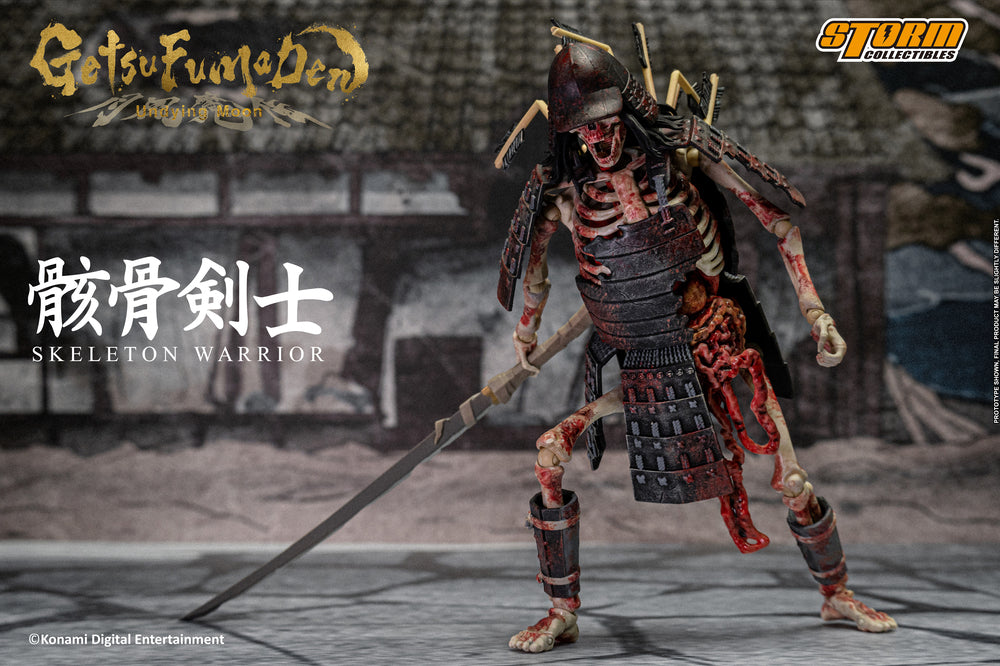 GETSUFUMADEN: UNDYING MOON – SKELETON WARRIOR ACTION FIGURE 2-PACK | GETSUFUMADEN: UNDYING MOON アクションフィギュア 骸骨剣士 2パック