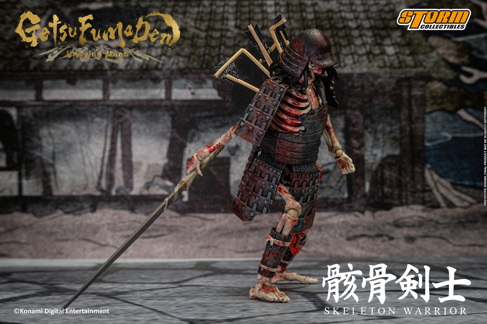 GETSUFUMADEN: UNDYING MOON – SKELETON WARRIOR ACTION FIGURE 2-PACK | GETSUFUMADEN: UNDYING MOON アクションフィギュア 骸骨剣士 2パック