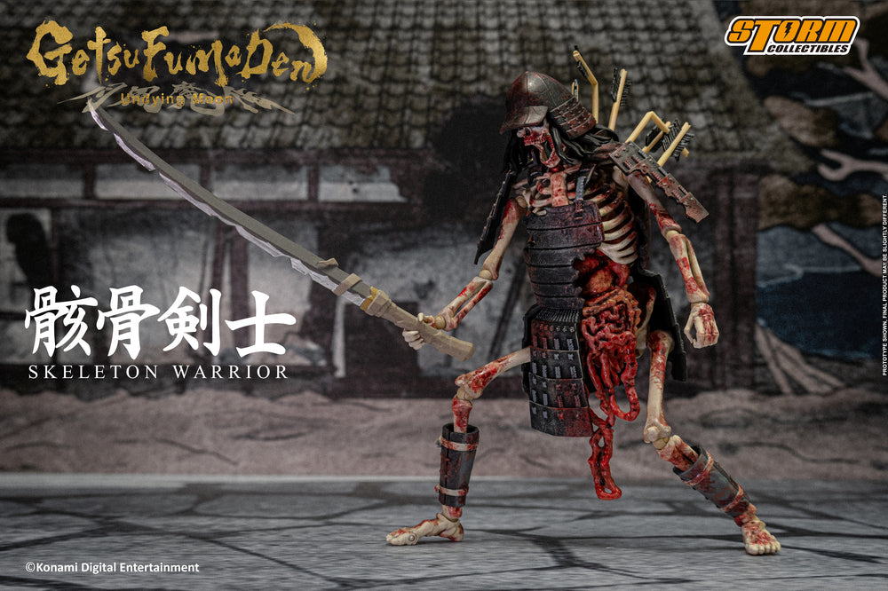 GETSUFUMADEN: UNDYING MOON – SKELETON WARRIOR ACTION FIGURE 2-PACK | GETSUFUMADEN: UNDYING MOON アクションフィギュア 骸骨剣士 2パック