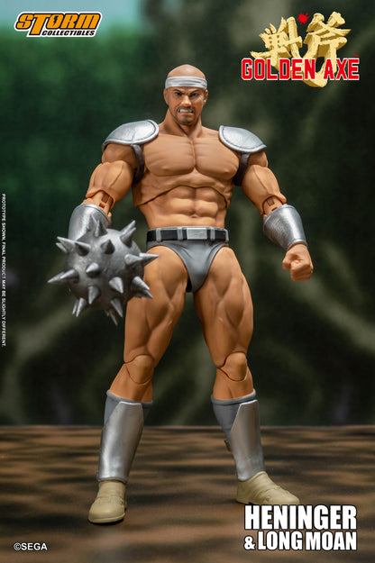 GOLDEN AXE ACTION FIGURE 2 PACKS HENINGER & LONG MOAN | ゴールデンアックス アクションフィギュア ヘニンガー&ロングモーン 2パック