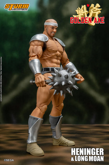 GOLDEN AXE ACTION FIGURE 2 PACKS HENINGER & LONG MOAN | ゴールデンアックス アクションフィギュア ヘニンガー&ロングモーン 2パック