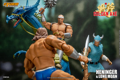 GOLDEN AXE ACTION FIGURE 2 PACKS HENINGER & LONG MOAN | ゴールデンアックス アクションフィギュア ヘニンガー&ロングモーン 2パック