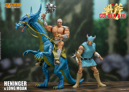 GOLDEN AXE ACTION FIGURE 2 PACKS HENINGER & LONG MOAN | ゴールデンアックス アクションフィギュア ヘニンガー&ロングモーン 2パック