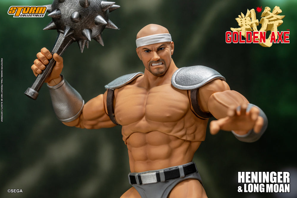 GOLDEN AXE ACTION FIGURE 2 PACKS HENINGER & LONG MOAN | ゴールデンアックス アクションフィギュア ヘニンガー&ロングモーン 2パック