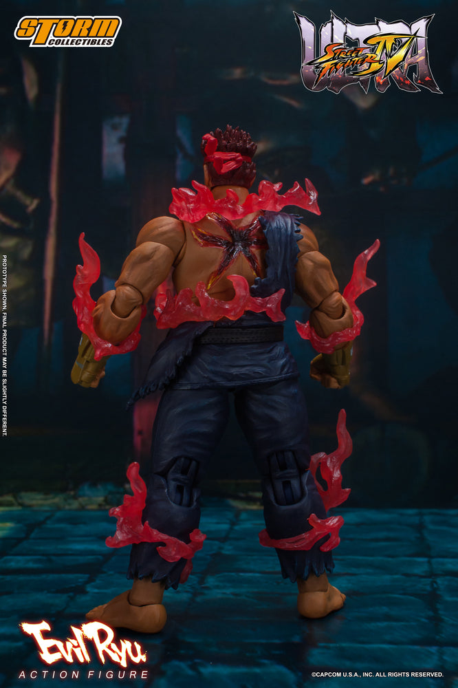ULTRA STREET FIGHTER IV - EVIL RYU ACTION FIGURE | ウルトラストリートファイターⅣ アクションフィギュア 殺意の波動に目覚めたリュウ