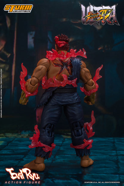 ULTRA STREET FIGHTER IV - EVIL RYU ACTION FIGURE | ウルトラストリートファイターⅣ アクションフィギュア 殺意の波動に目覚めたリュウ