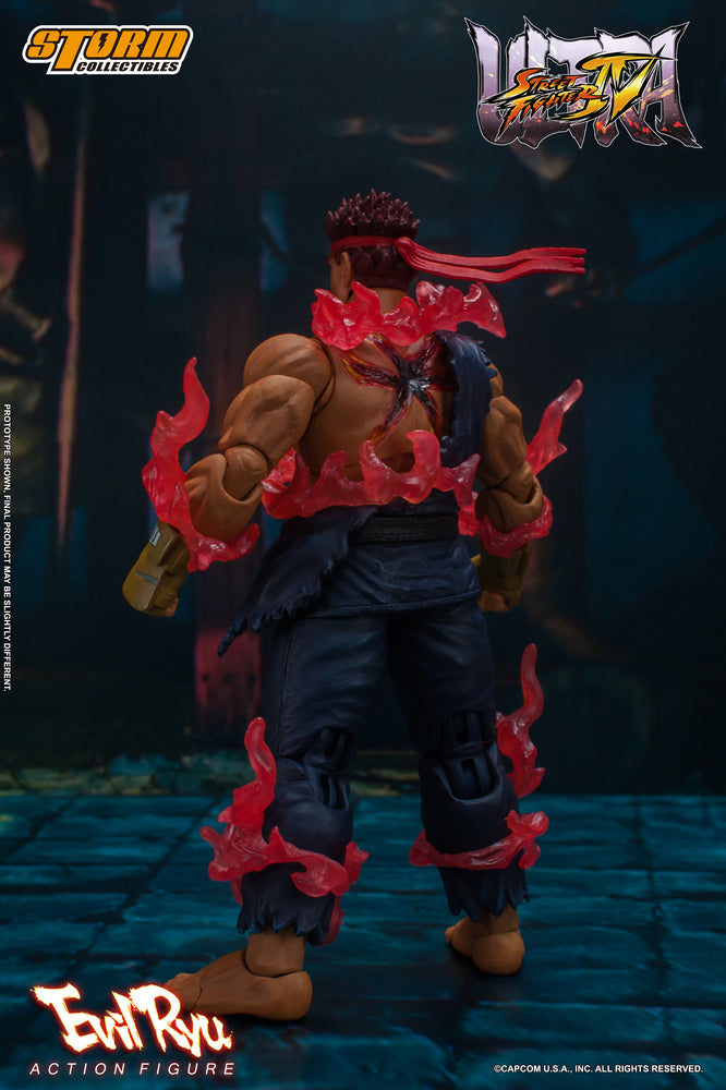 ULTRA STREET FIGHTER IV - EVIL RYU ACTION FIGURE | ウルトラストリートファイターⅣ アクションフィギュア 殺意の波動に目覚めたリュウ
