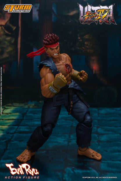 ULTRA STREET FIGHTER IV - EVIL RYU ACTION FIGURE | ウルトラストリートファイターⅣ アクションフィギュア 殺意の波動に目覚めたリュウ