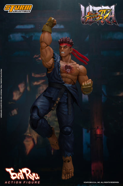 ULTRA STREET FIGHTER IV - EVIL RYU ACTION FIGURE | ウルトラストリートファイターⅣ アクションフィギュア 殺意の波動に目覚めたリュウ