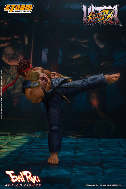 ULTRA STREET FIGHTER IV - EVIL RYU ACTION FIGURE | ウルトラストリートファイターⅣ アクションフィギュア 殺意の波動に目覚めたリュウ