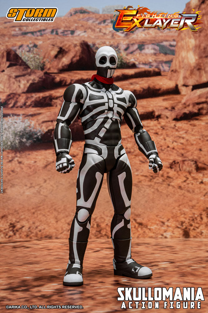 FIGHTING EX LAYER SKULLOMANIA ACTION FIGURE | ファイティングEXレイヤー アクションフィギュア スカロマニア