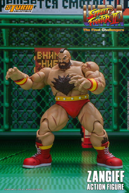 ULTRA STREET FIGHTER II THE FINAL CHALLENGERS - ZANGIEF ACTION FIGURE | ウルトラストリートファイターII ザ・ファイナルチャレンジャーズ アクションフィギュア ザンギエフ