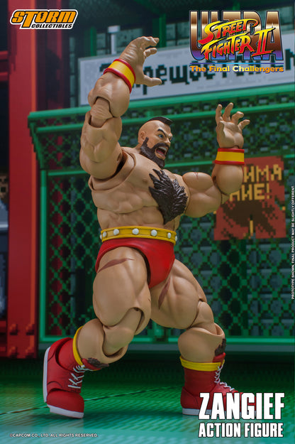 ULTRA STREET FIGHTER II THE FINAL CHALLENGERS - ZANGIEF ACTION FIGURE | ウルトラストリートファイターII ザ・ファイナルチャレンジャーズ アクションフィギュア ザンギエフ