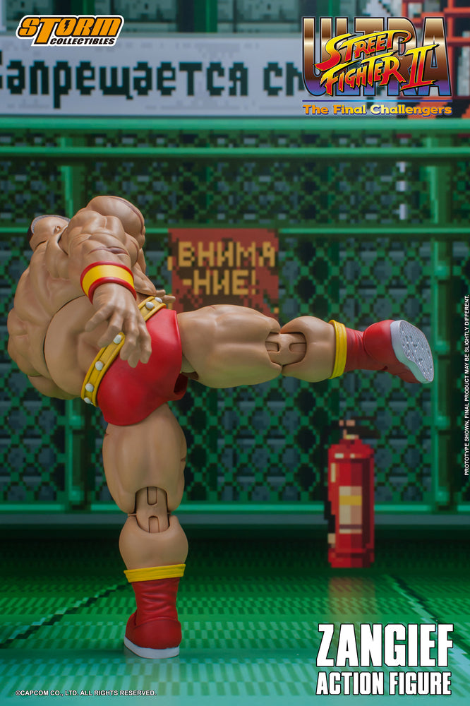 ULTRA STREET FIGHTER II THE FINAL CHALLENGERS - ZANGIEF ACTION FIGURE | ウルトラストリートファイターII ザ・ファイナルチャレンジャーズ アクションフィギュア ザンギエフ
