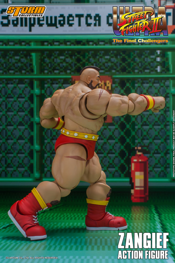 ULTRA STREET FIGHTER II THE FINAL CHALLENGERS - ZANGIEF ACTION FIGURE | ウルトラストリートファイターII ザ・ファイナルチャレンジャーズ アクションフィギュア ザンギエフ